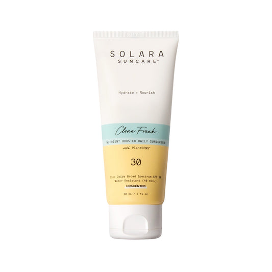 Solara Suncare Crème Solaire Corps SPF 30 Clean Freak – Sans Parfum