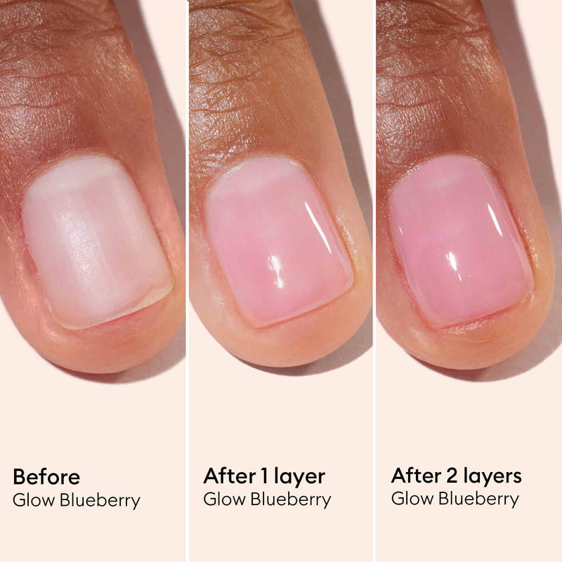 Active Glow Blueberry – Vernis soin teinté
