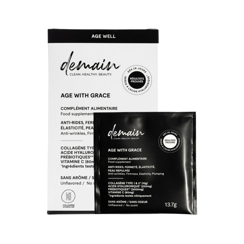 Age with grace – Complément alimentaire anti-rides Age with grace – Complément alimentaire anti-rides - Demain Beauty