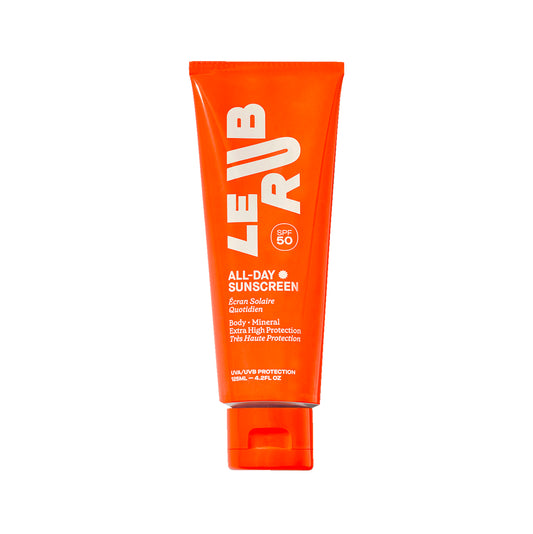 Le Rub All Day Sunscreen SPF50 – Crème solaire corps