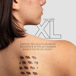 CLEAR OUT – Patchs XL boutons hydrocolloïdes