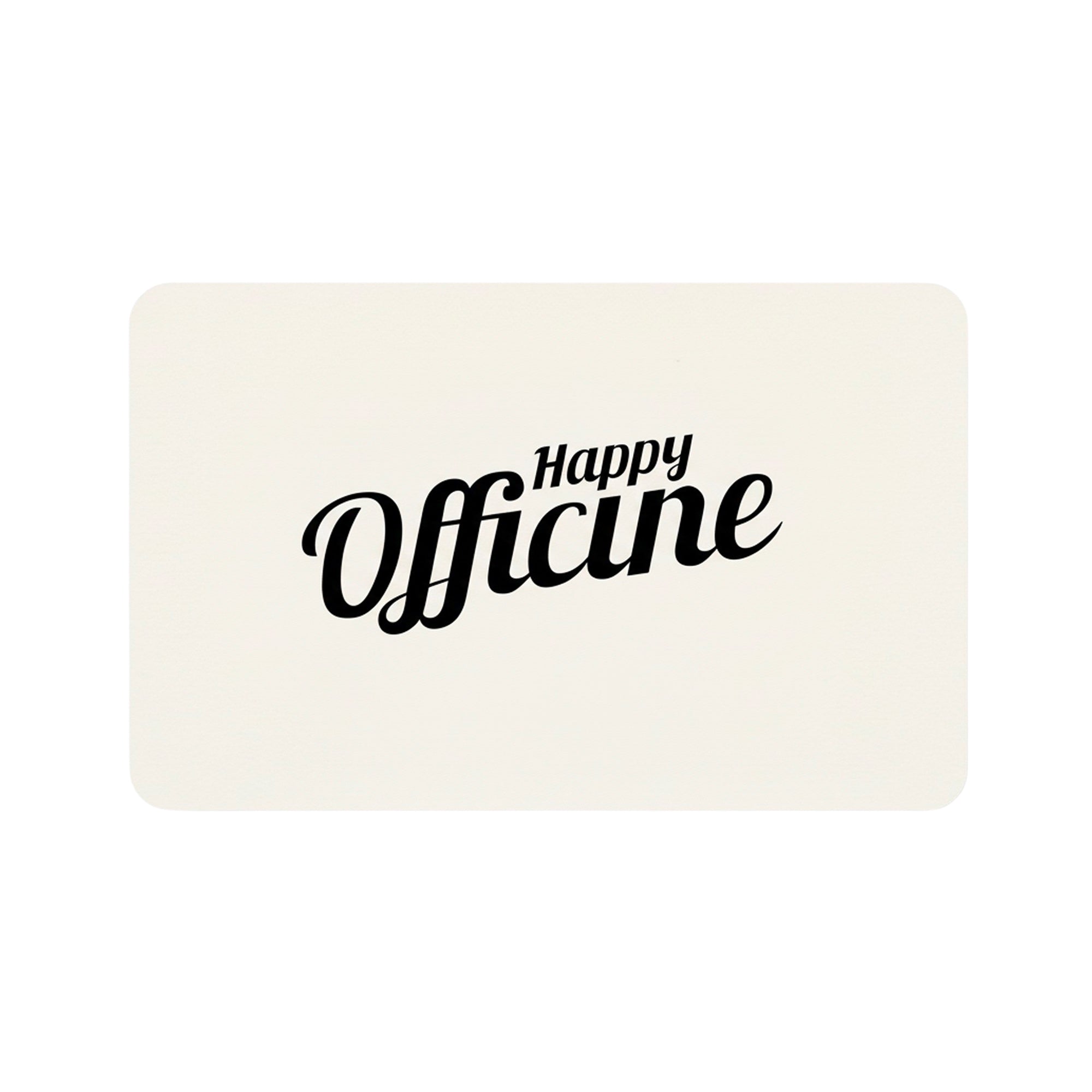 Carte Cadeau Geschenkkarte - Happy Officine