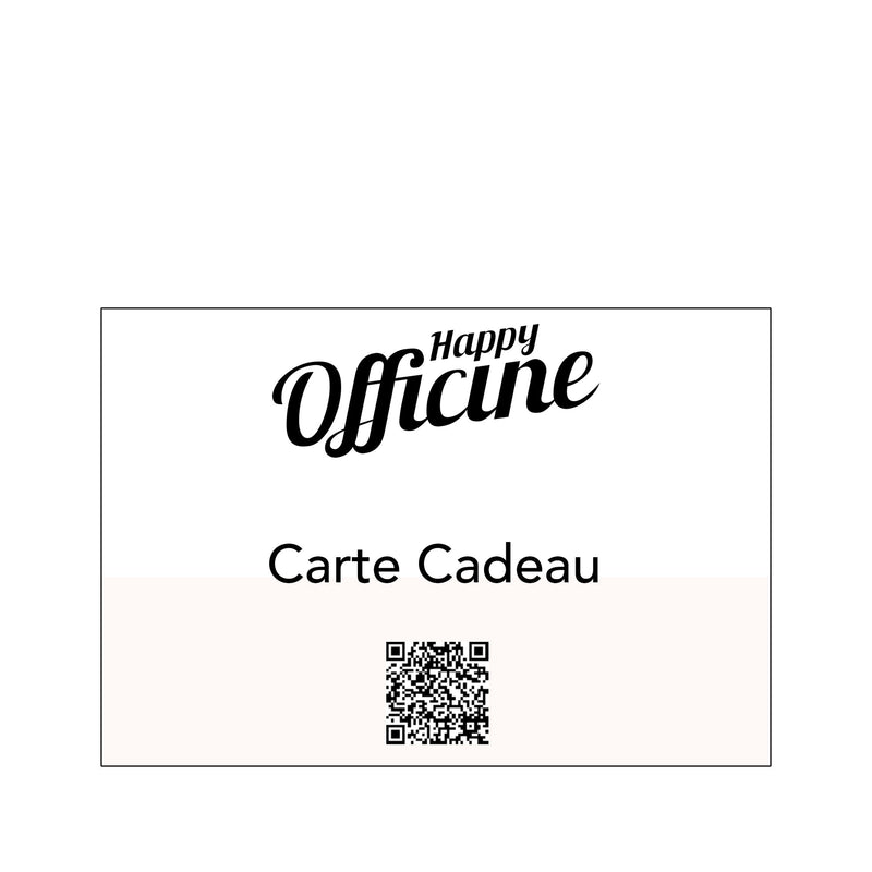 Carte-Cadeau Électronique Elektronische Geschenkkarte - Happy Officine