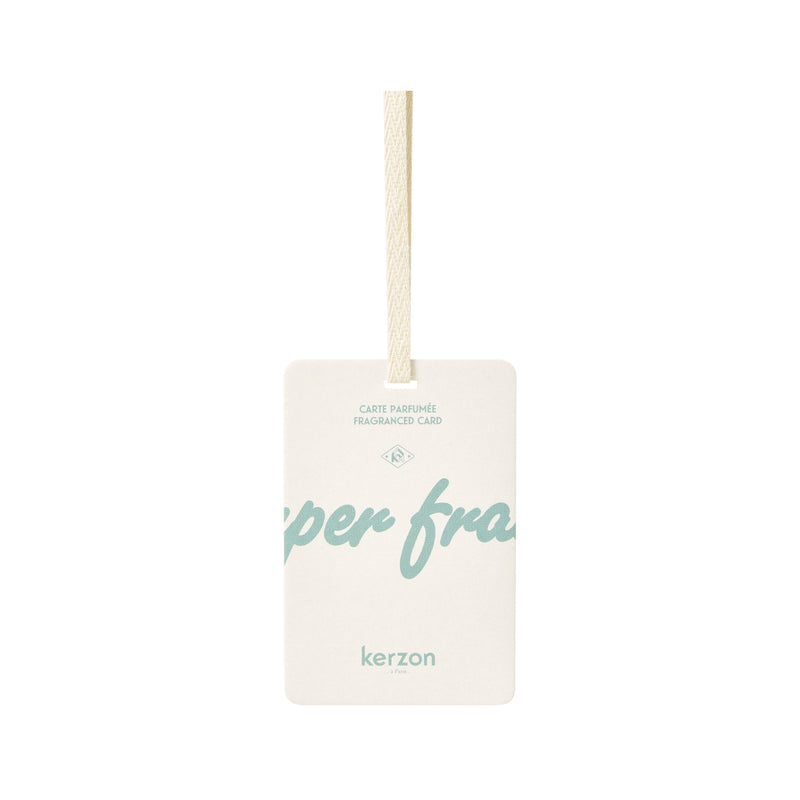 Carte Parfumée Super Frais Super Fresh Scented Card - Kerzon