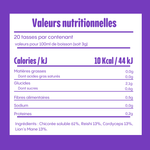 Chicorée & Champignons adaptogènes – FOCUS (Concentration & Énergie)