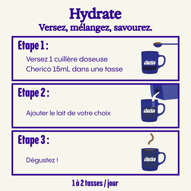 Chicorée, Électrolytes & Vitamines – HYDRATE (Hydratation & Énergie)