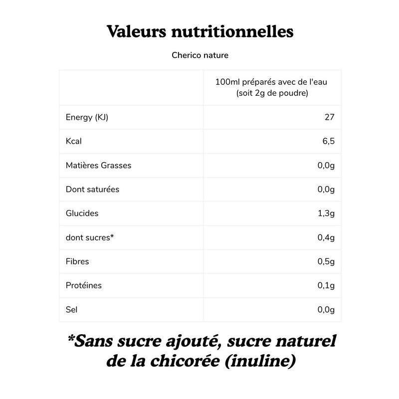 Chicorée Nature
