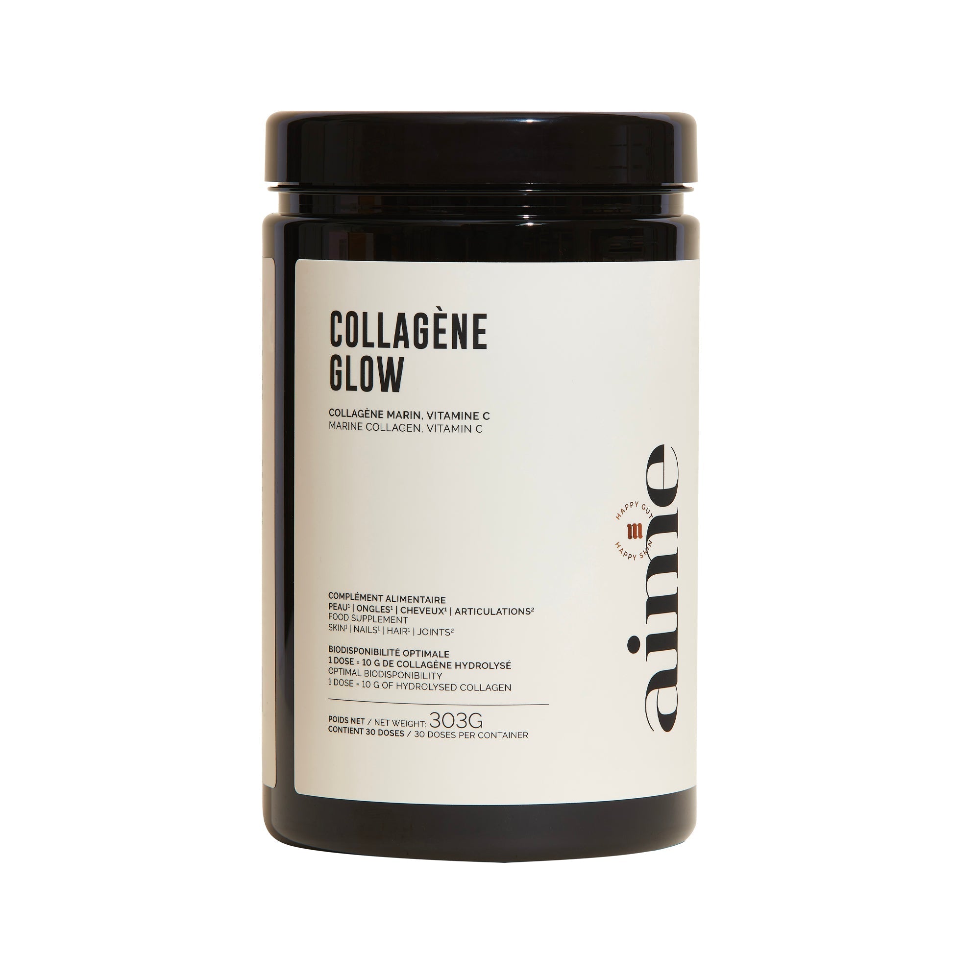 Collagène Glow – Poudre collagène goût neutre Collagen Glow – Kollagenpulver mit neutralem Geschmack - Aime