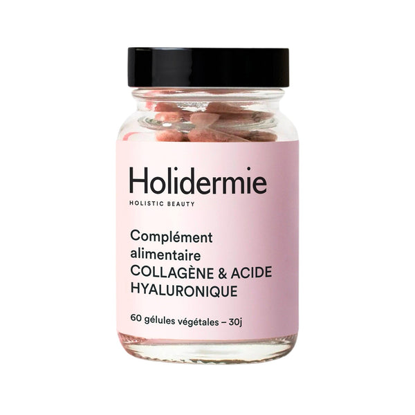 Complément alimentaire Collagène & Acide hyaluronique Complément alimentaire Collagène & Acide hyaluronique - Holidermie