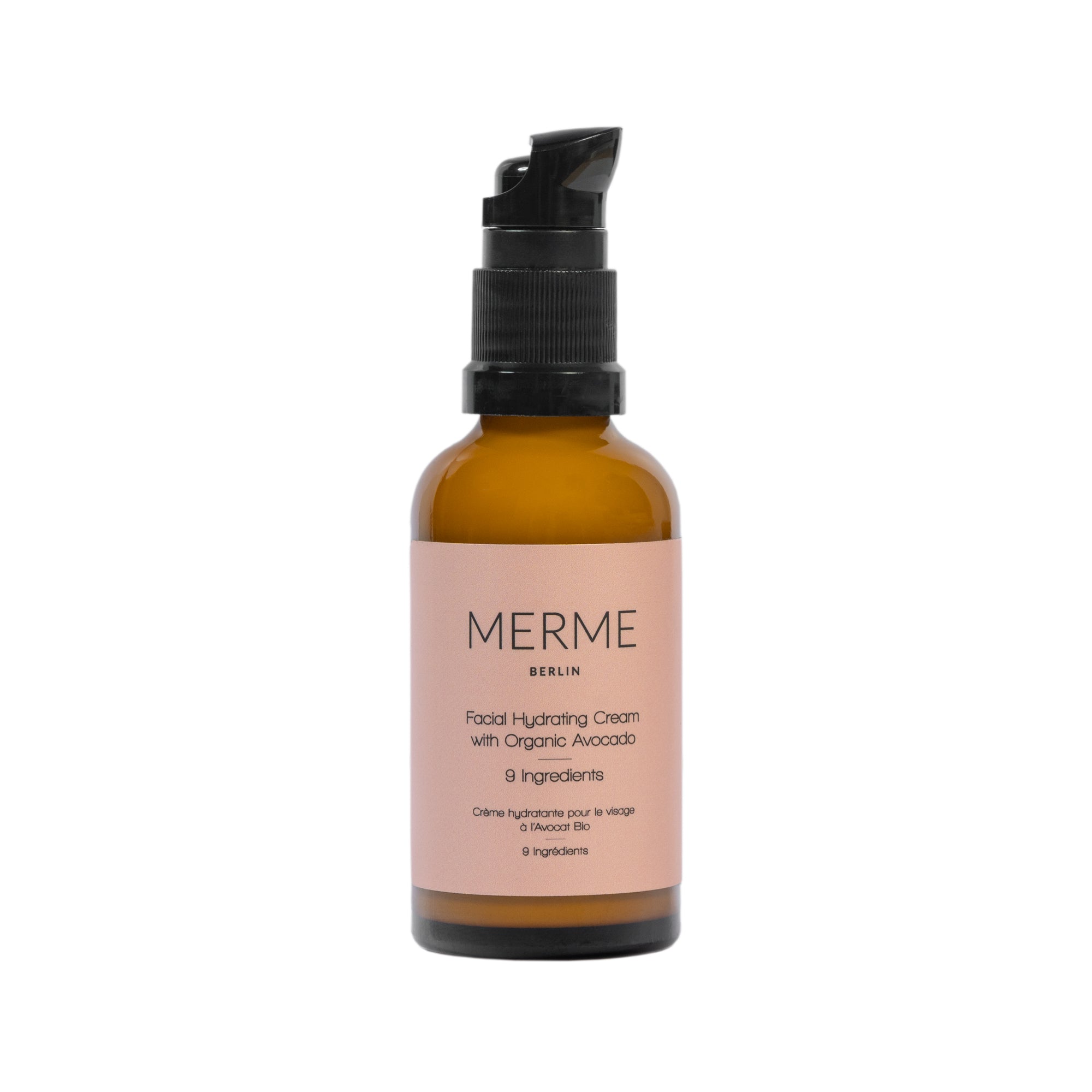 Crème hydratante pour le visage à l’Avocat Bio Feuchtigkeitsspendende Gesichtscreme mit Bio-Avocado - Merme