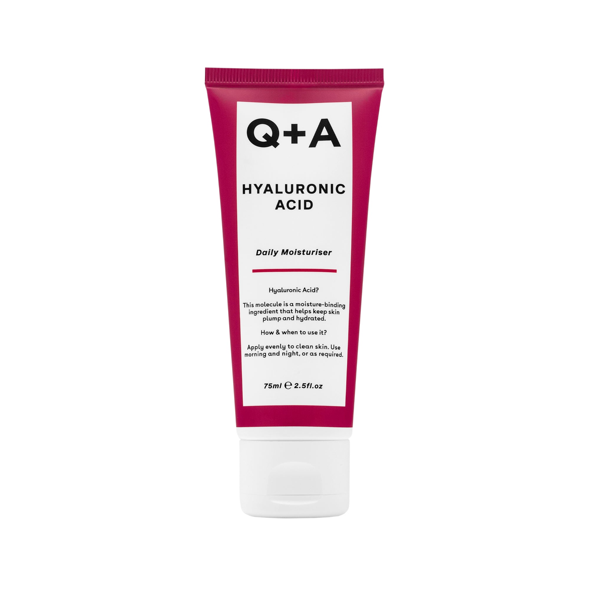 Crème visage Acide Hyaluronique – Daily moisturiser Crème visage Acide Hyaluronique – Daily moisturiser - Q+A