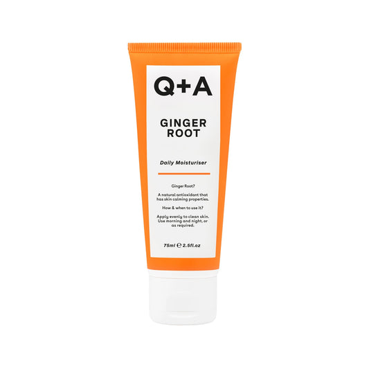 Q+A Ginger Root antioxidant face cream – Daily moisturizer