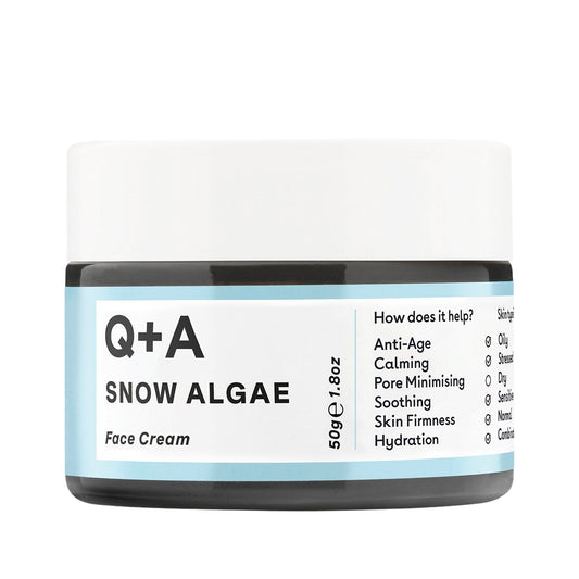 Q+A Crème visage intensive Algue des Neiges – Snow algae