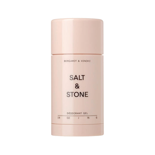 Salt & Stone Déodorant gel peau sensible – Bergamote & Hinoki
