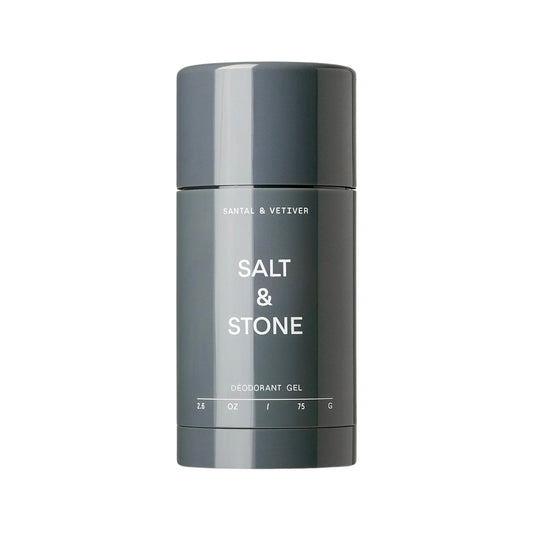 Salt & Stone Gel-Deodorant für empfindliche Haut – Sandelholz und Vetiver