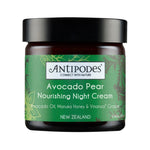 (Echantillon) Avocado pear Crème de nuit nourrissante (Probe) Avocadobirne Nährende Nachtcreme - Antipodes