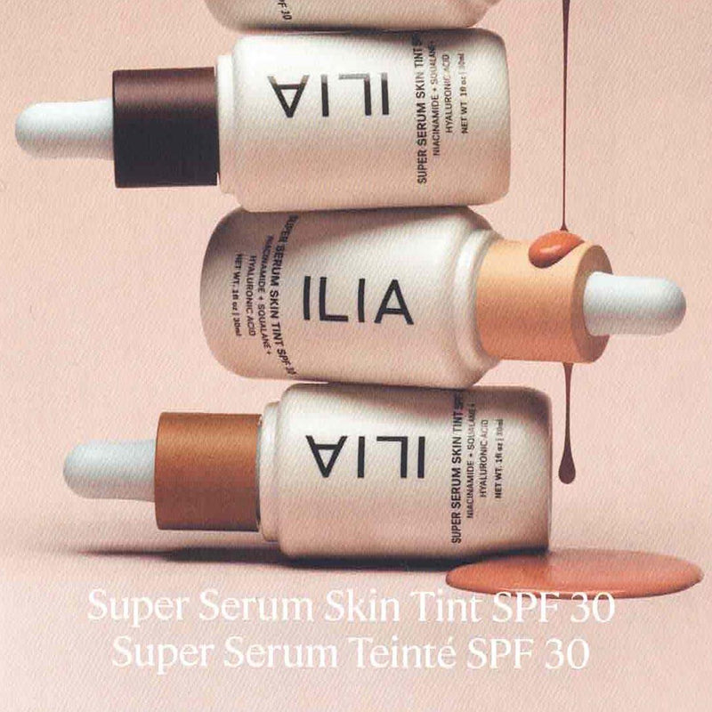 (Echantillon) Super Serum Skin Tint SPF 30 - Sérum Teinté (Probe) Super Serum Skin Tint SPF 30 – Getöntes Serum - Ilia Beauty