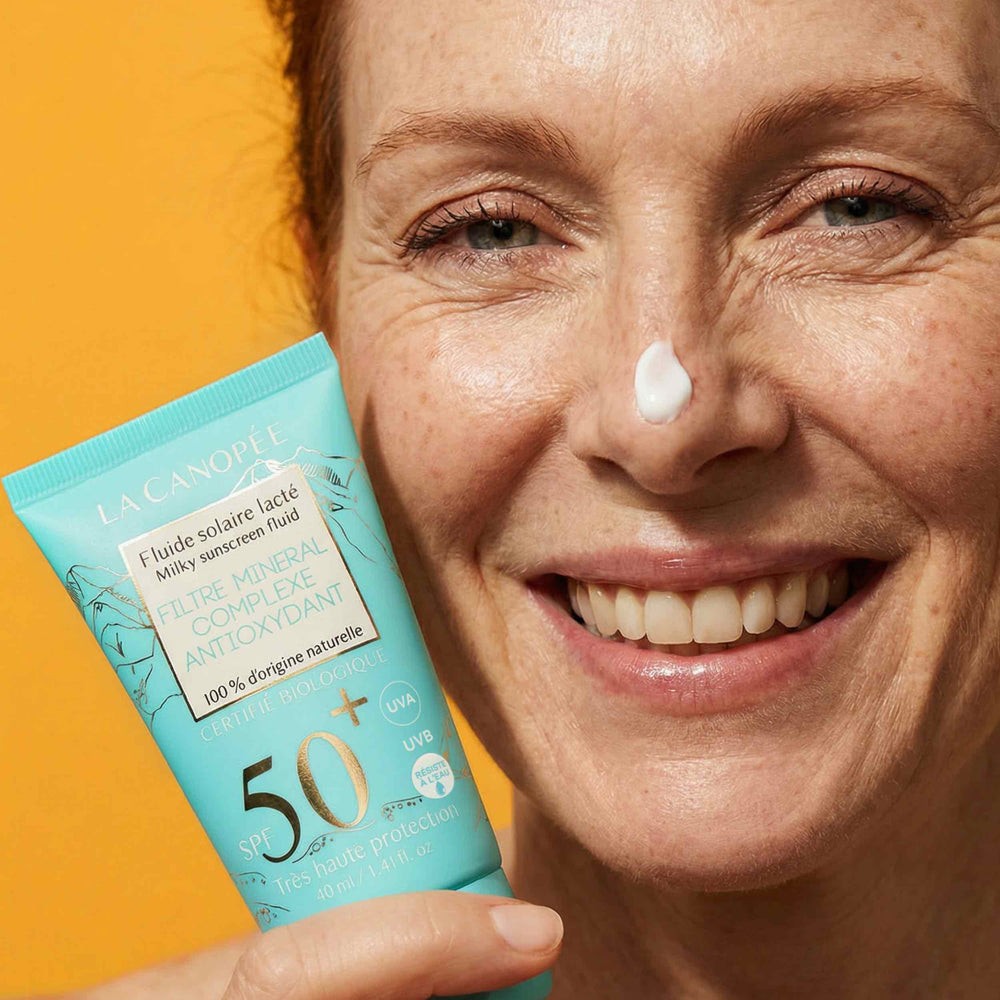 Fluide Solaire Lacté SPF50+ – Visage & Corps