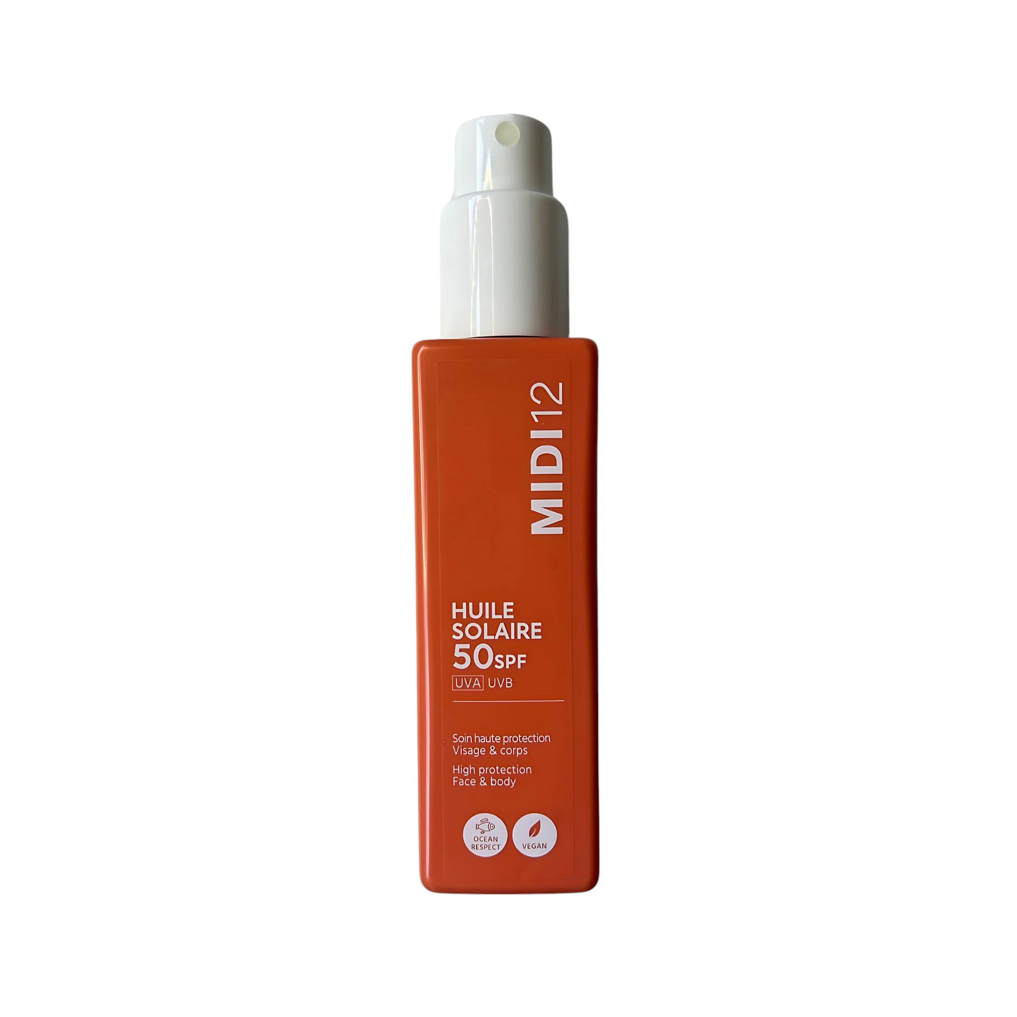 Huile solaire SPF50 Visage & Corps Huile solaire SPF50 Visage & Corps - Midi 12