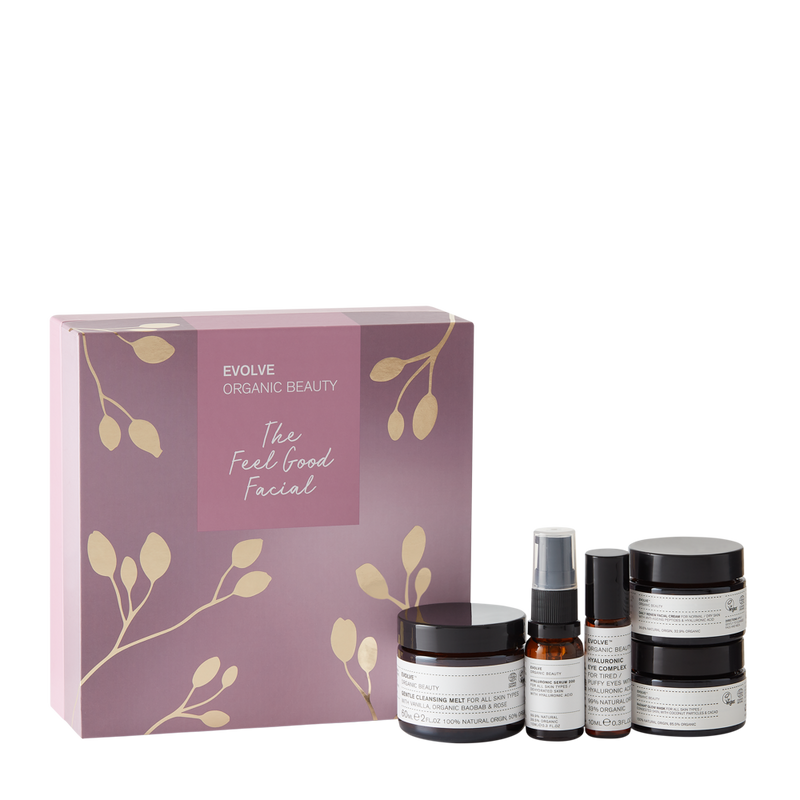 Indisponible - Coffret soins visage The Feel Good Facial Indisponible - Coffret soins visage The Feel Good Facial - Evolve Beauty