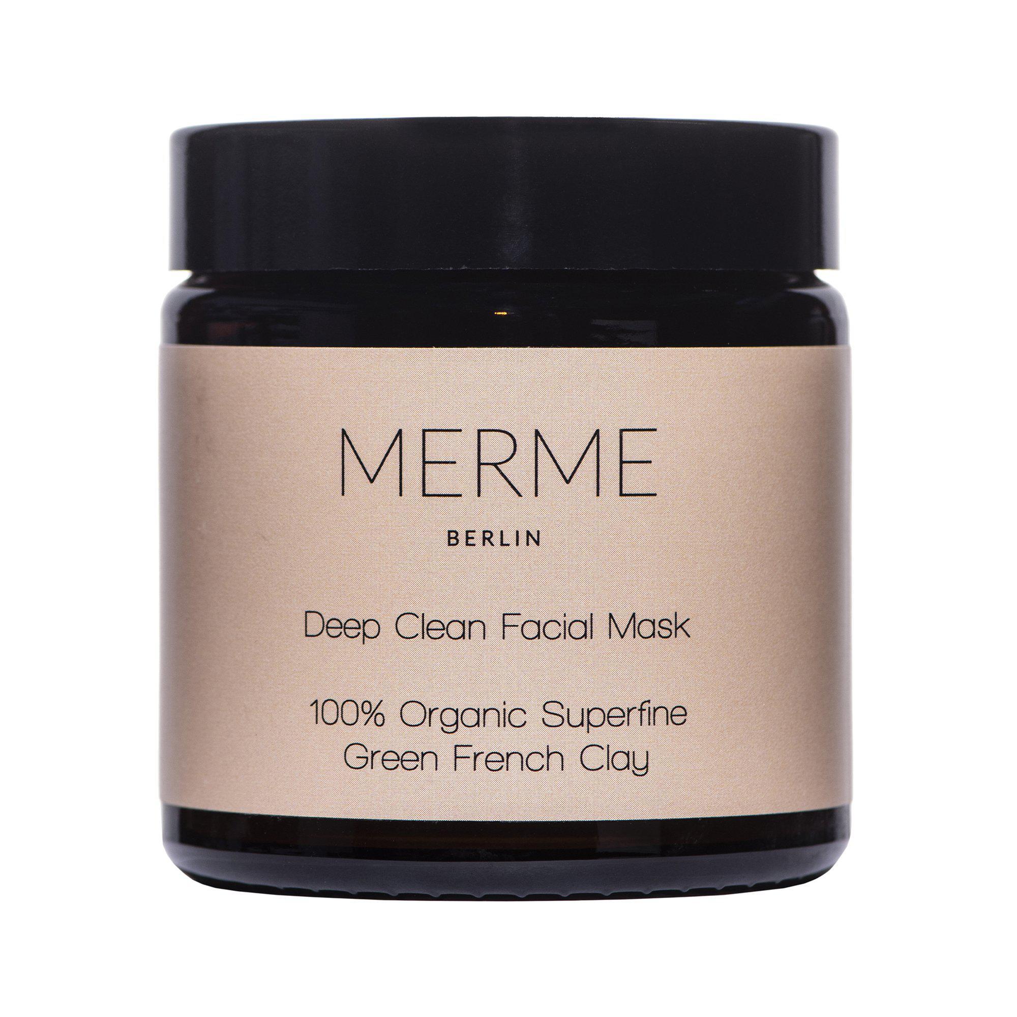 Indisponible - Deep Clean Facial Mask - Argile Verte Française Nicht verfügbar – Deep Clean Gesichtsmaske – Französische grüne Tonerde - Merme