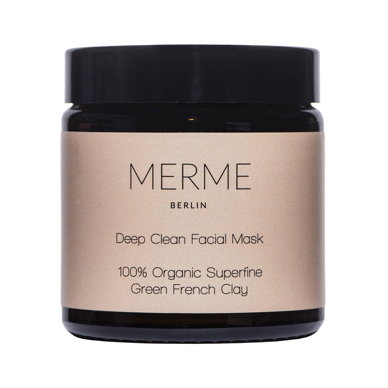 Indisponible - Deep Clean Facial Mask - Argile Verte Française Nicht verfügbar – Deep Clean Gesichtsmaske – Französische grüne Tonerde - Merme