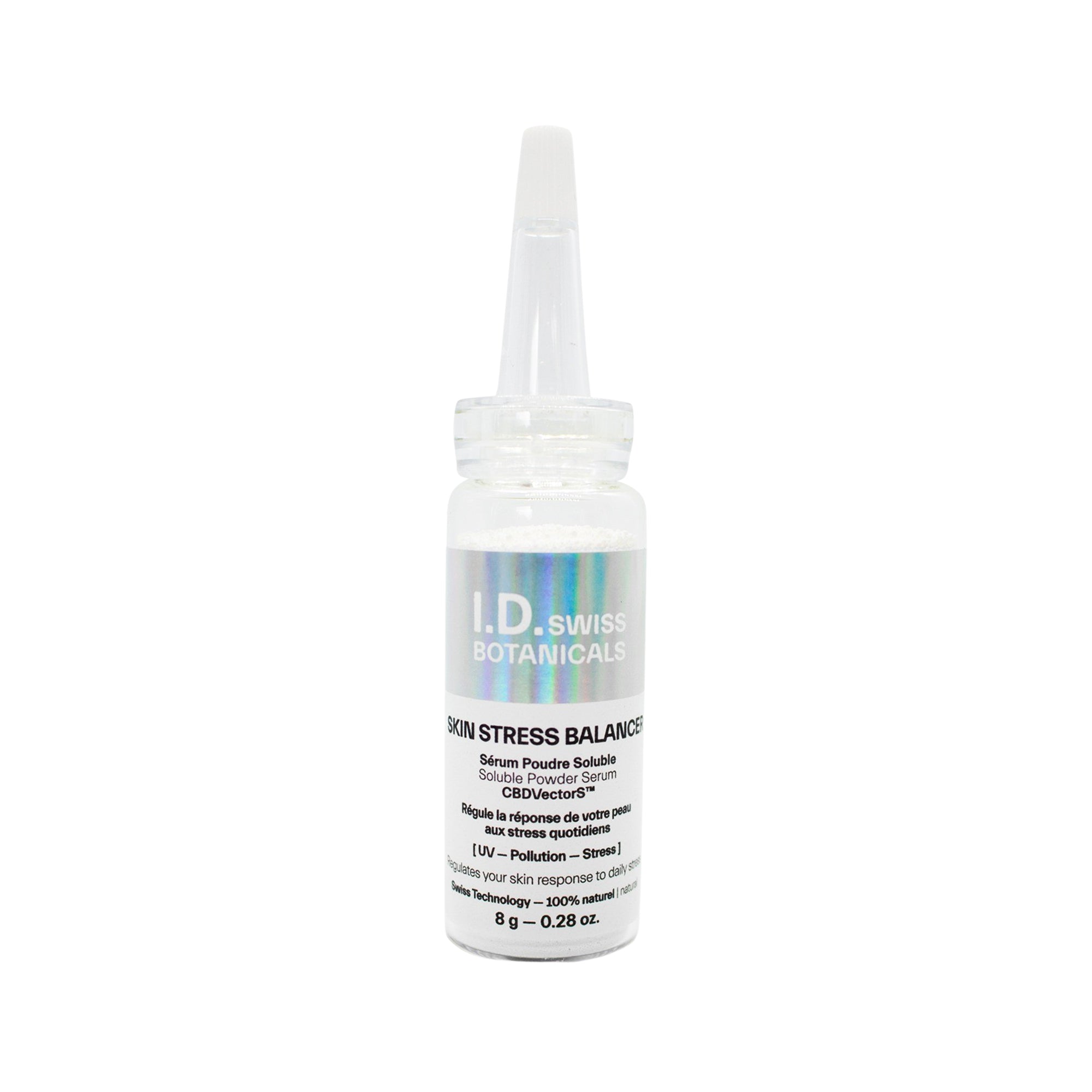 Indisponible - Sérum anti-âge poudre soluble – Skin Stress Balancer Indisponible - Sérum anti-âge poudre soluble – Skin Stress Balancer - I.D.Swiss Botanicals