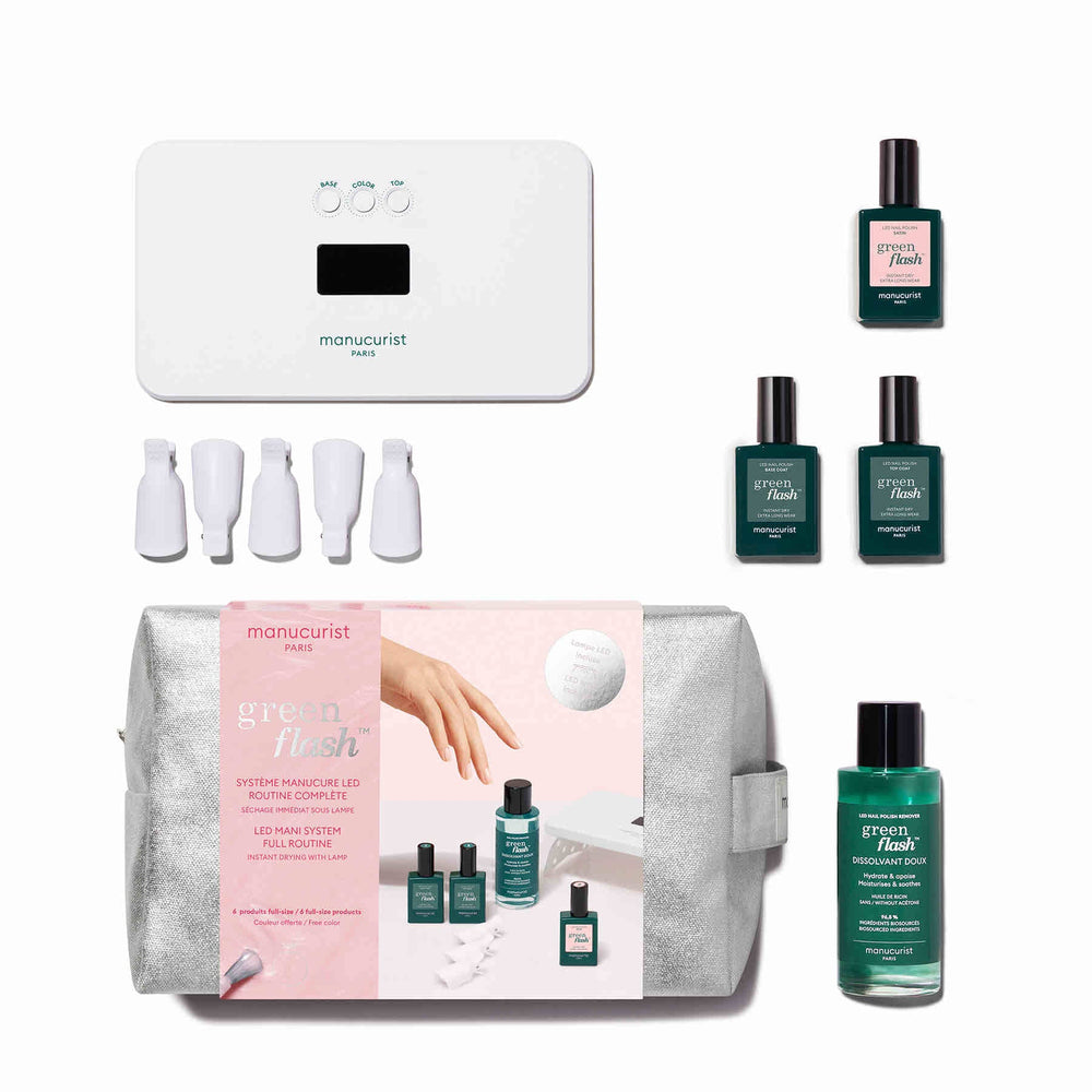 Indisponible - Trousse Let’s Flash – Routine manucure LED complète