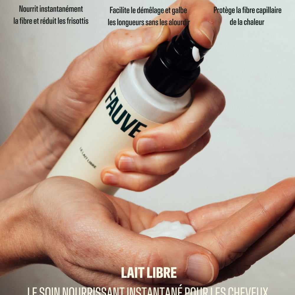 Lait libre – Soin nourrissant sans rinçage