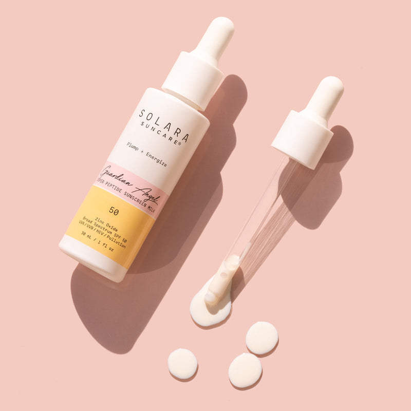 Lait solaire aux super peptides SPF50 Guardian Angel