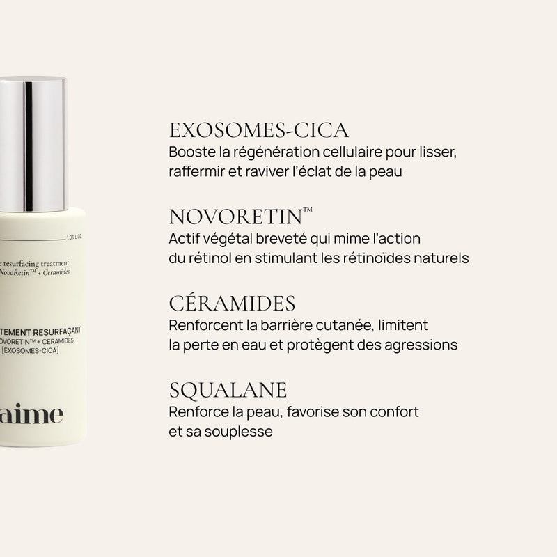 Le Traitement resurfaçant