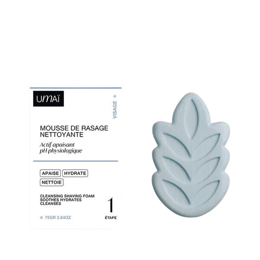 Umaï Mousse de Rasage Nettoyante
