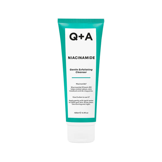 Q+A Gentle exfoliating cleanser – Niacinamide gentle exfoliating cleanser