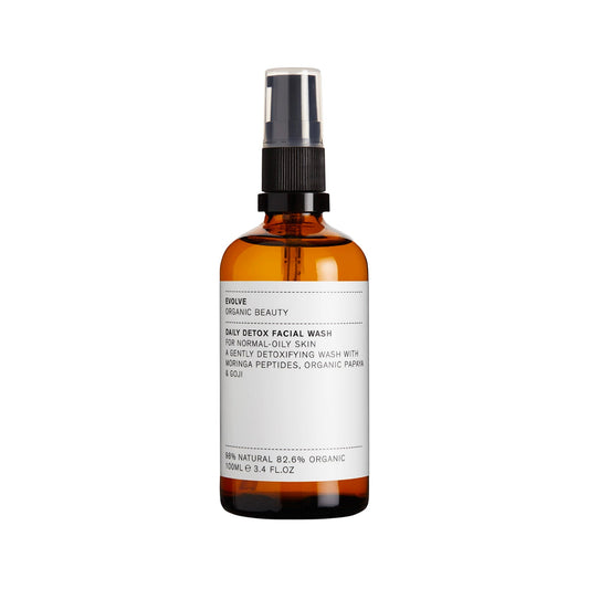 Evolve Beauty Nettoyant visage peau grasse Daily Detox Facial Wash