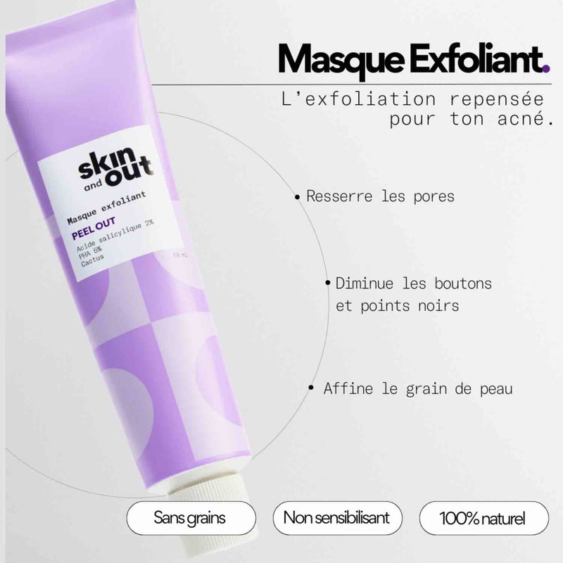 PEEL OUT – Masque exfoliant