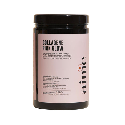 Aime Pink Glow – Blueberry Collagen Powder