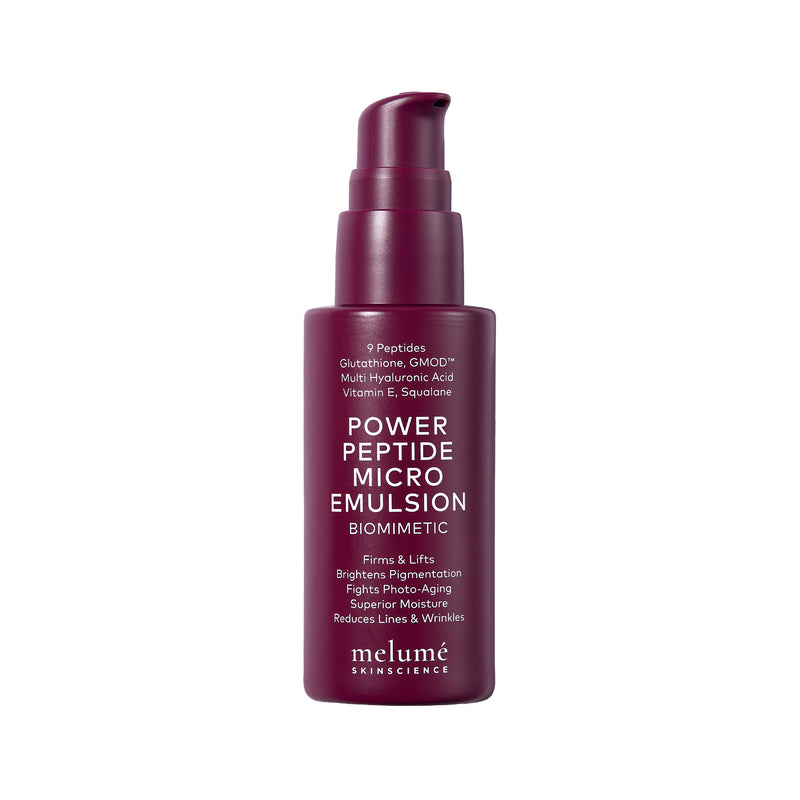 Power Peptide Micro Emulsion – Crème anti-âge aux peptides Power Peptide Micro Emulsion – Crème anti-âge aux peptides - Melumé