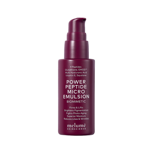 Melumé Power Peptide Micro Emulsion – Crème anti-âge aux peptides