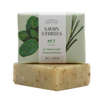 Savon N°7 Le Purifiant Herbes de Basilic Seife Nr. 7 Reinigende Basilikumkräuter - Savon Stories