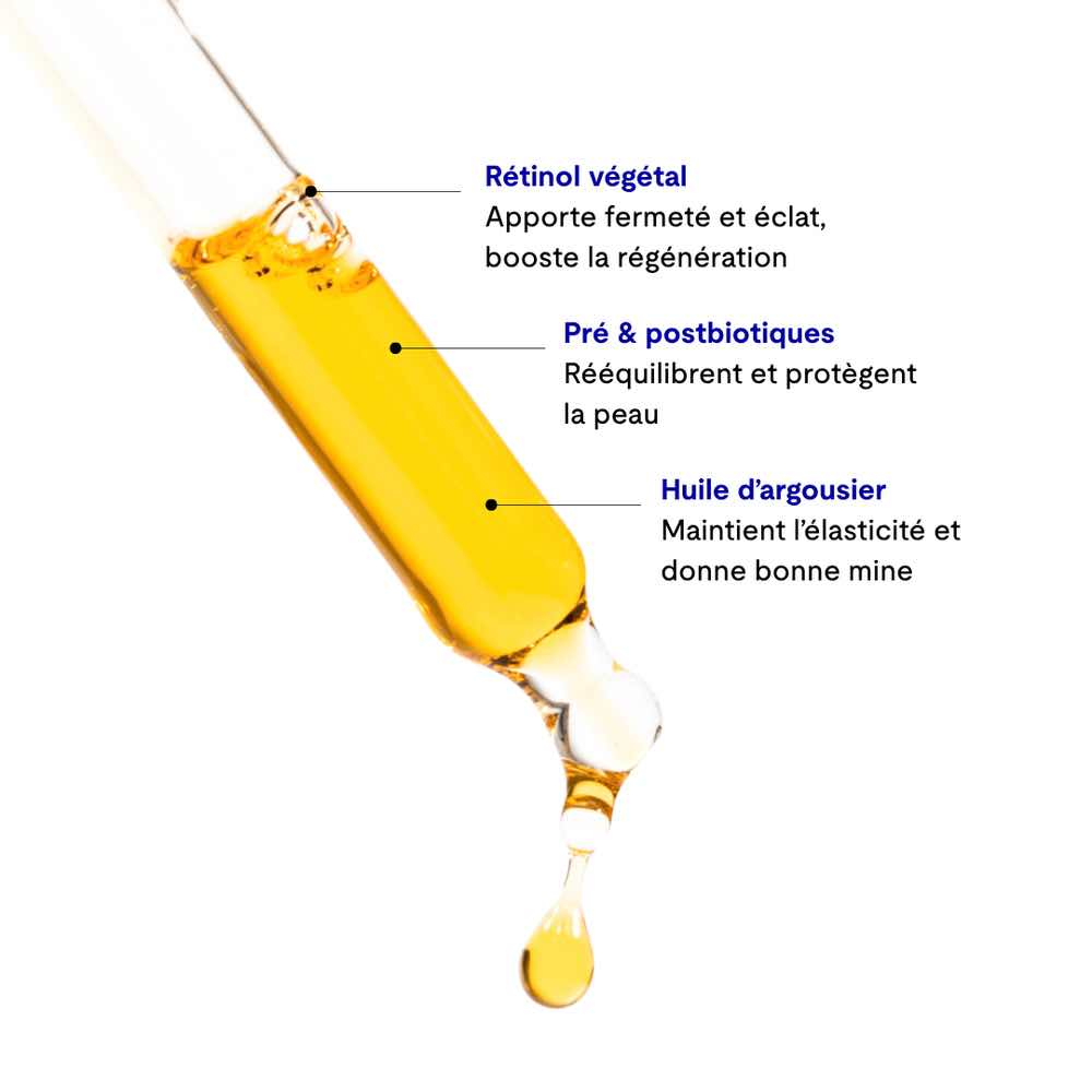 Sculpt & Glow – Huile de soin visage au rétinol végétal