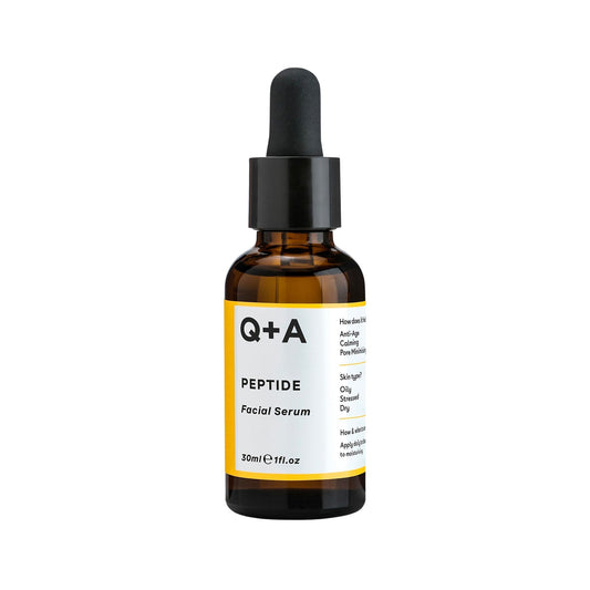 Q+A Peptide facial serum – Peptide facial serum