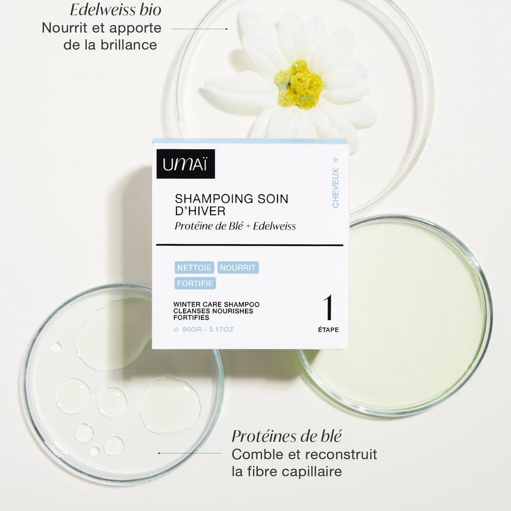 Shampoing solide soin d'hiver