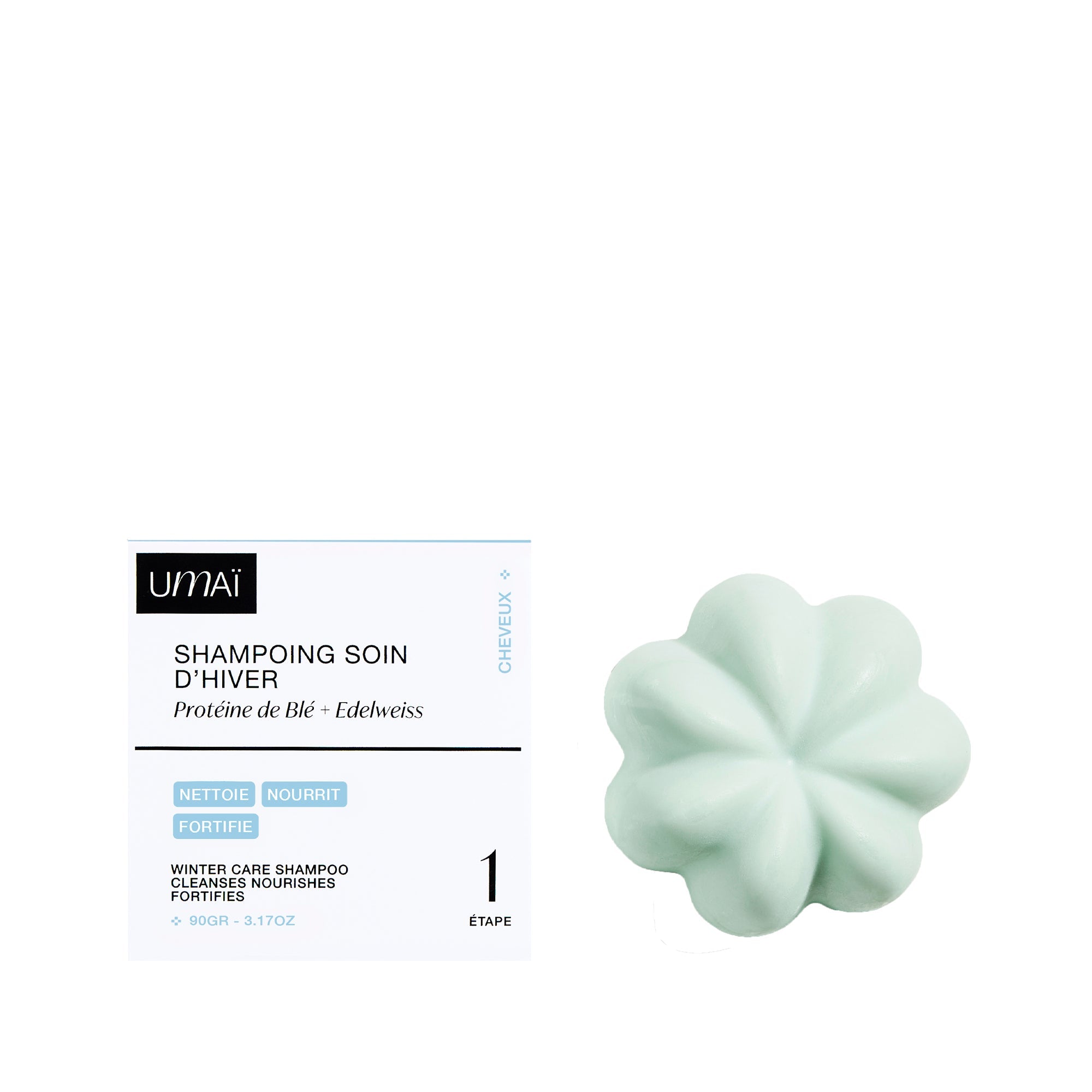 Shampoing solide soin d'hiver Solid shampoo winter care - Umaï