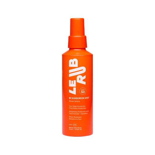 Le Rub Sunscreen Mist SPF50 – Brume solaire corps