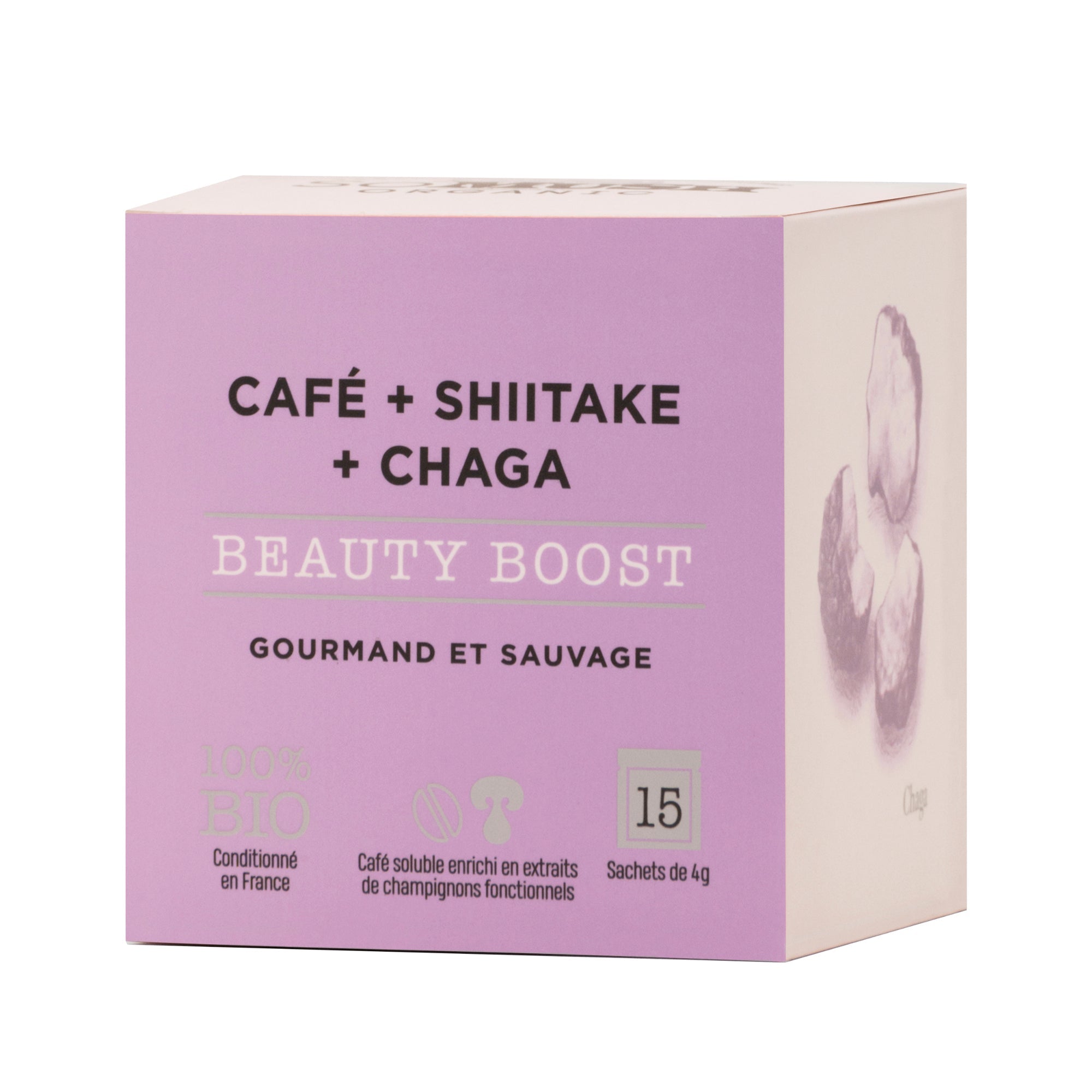 Café Beauté Chaga + Shiitaké – Beauty Boost Chaga Beauty Coffee + Shiitake – Beauty-Boost - So Mush Organic