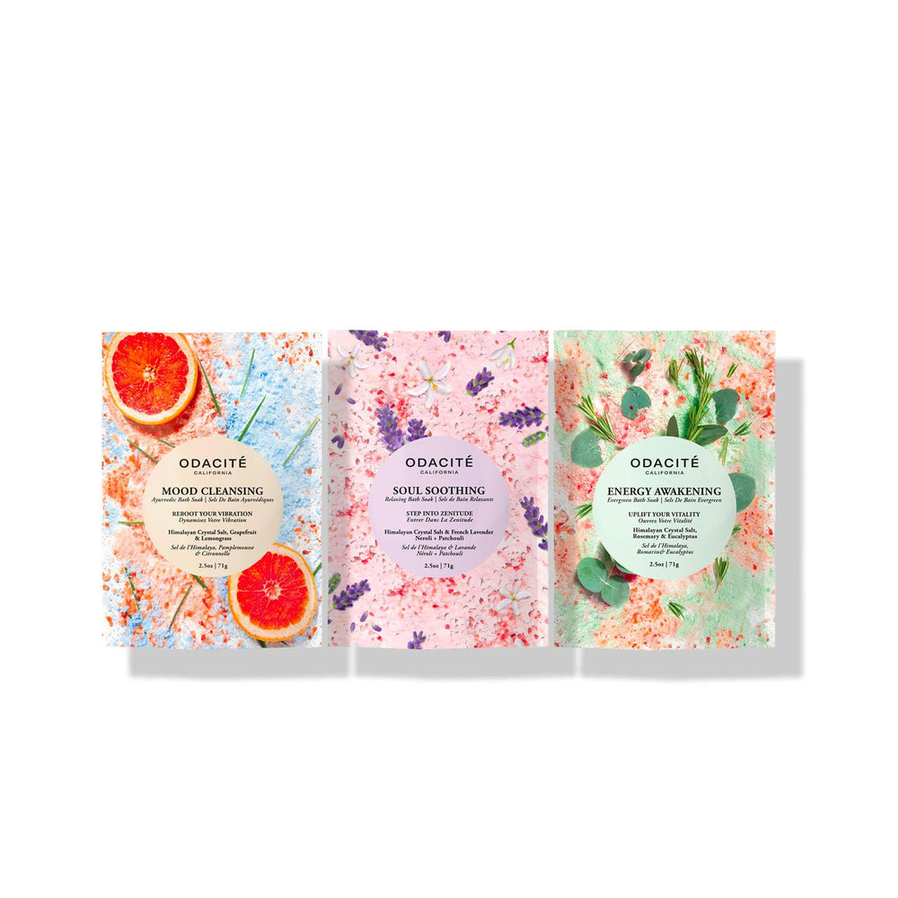 Coffret sels de bain bio Soak in Zenitude