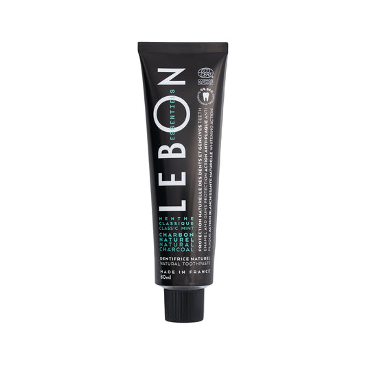 Lebon Classic Mint Toothpaste + Natural Charcoal – Lebon Essentiels
