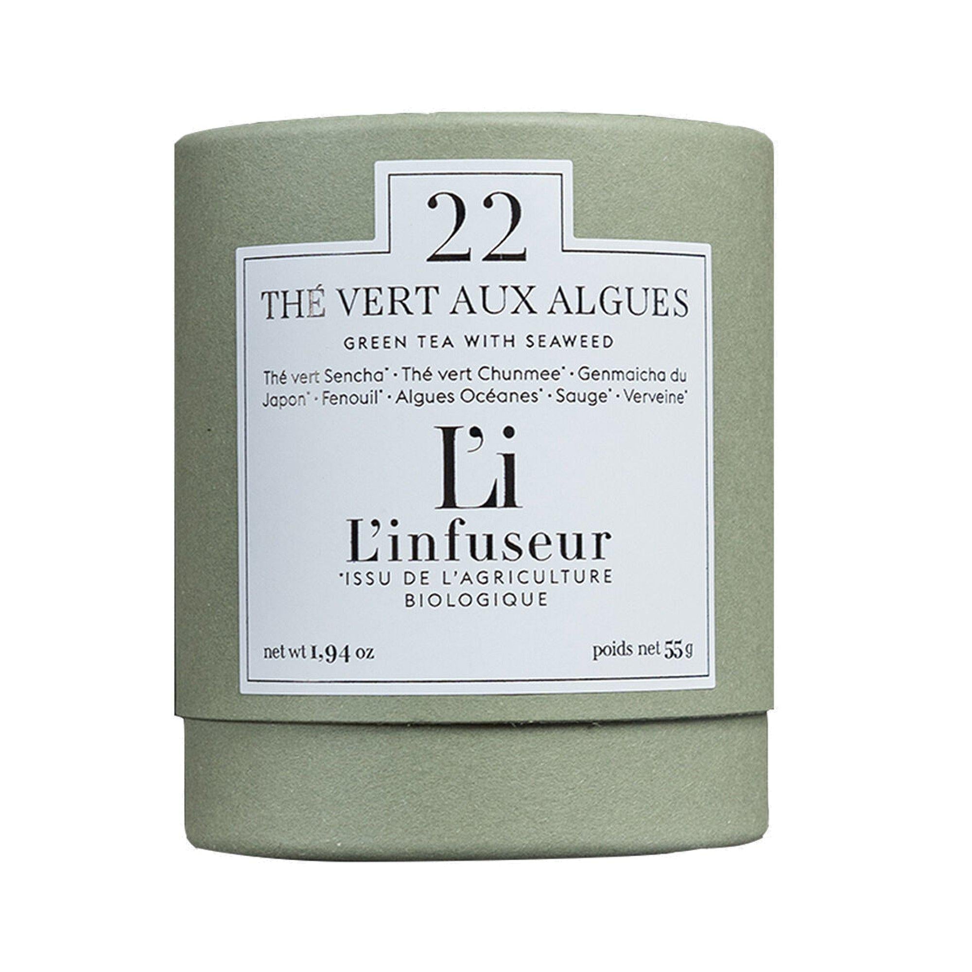 (Echantillon) Thé Vert N°22 Algues (Probe) Grüner Tee Nr. 22 Seetang - L'infuseur