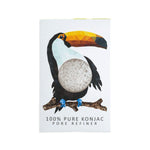 Indisponible : Éponge Konjac Rainforest Toucan Nicht verfügbar: Konjac-Regenwald-Tukan-Schwamm - Konjac Sponge Co