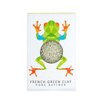 Indisponible - Éponge Konjac Rainforest Tree Frog French Green Clay Indisponible - Éponge Konjac Rainforest Tree Frog French Green Clay - Konjac Sponge Co